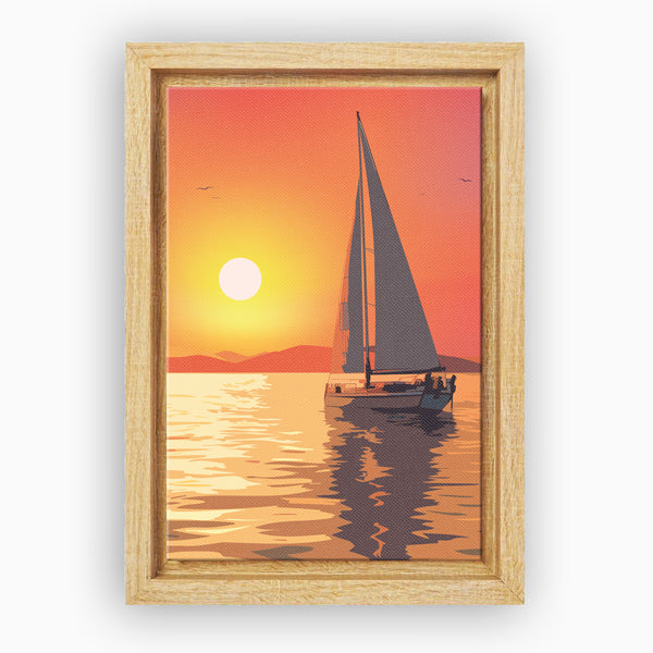 Voiles au Crépuscule