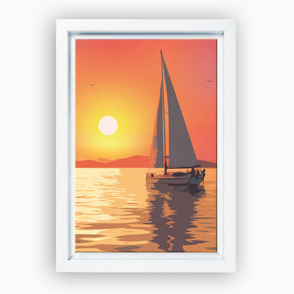 Voiles au Crépuscule